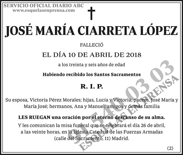 José María Ciarreta López
